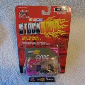 Jeff Burton #99 Exide Batteries 1997 Ford Mustang Racing Champions Stock Rod Car